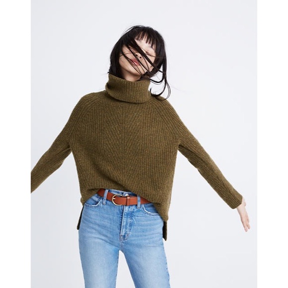 Madewell Sweaters - NWT Madewell Mercer Turtleneck Knit Sweater